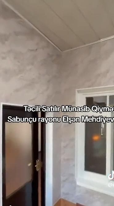 sabuncuda ev: Tecili satillir 3 otaqli 100 kv heyet evi heyeti 1 mawinliqdir evun — 6