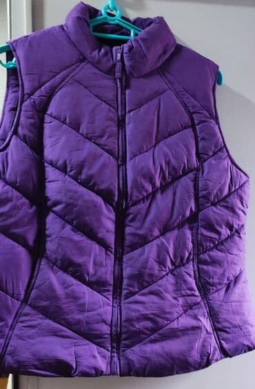 женские спортивные жилетки: Жилет, цвет - Фиолетовый — 10