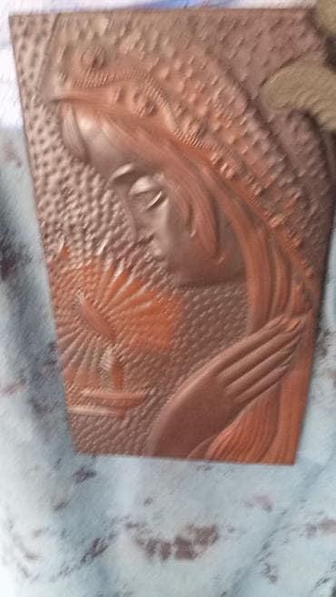 aqlay das: Mis və bürüncdən əl işləri – relyef dekor lövhələr və dekorativ boşqab — 3