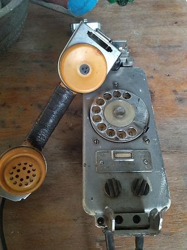 Sovet istehsalı sahə/çöl telefon aparatı – TАС-М (TAC-M), № 4347 — 1