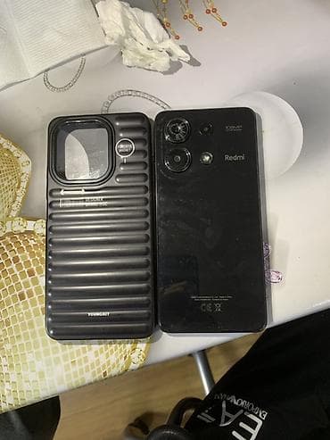 redmi note 12 pro plus qiyməti: Redmi Note 13, 256 GB, rəng - Qara, İki sim kartlı — 1