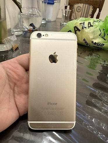 apple iphone 5s 16gb: IPhone 6, 16 GB, Qızılı, Barmaq izi — 1