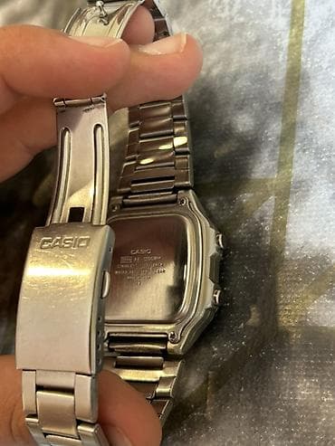 saat omega: Qol saatı, Casio, rəng - Gümüşü — 3