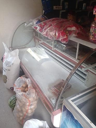 Mağaza üçün soyuducu vitrin - Tip: Qabarlı ön şüşəli ticarət