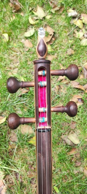 saz musiqi aləti: Professional Kamança Kamança profesional Üz dərisi Palmer balığı — 6