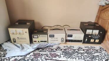 isiq generator satilir: İşlək vəziyyətdə olan bir neçə avtomatik gərginlik tənzimləyicisi — 8