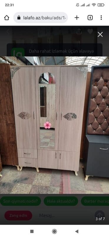 dərin boşqab: Yeni, Açılan, 3 qapılı Düz dolab, Azərbaycan — 28