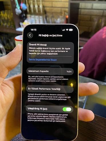 pro max: IPhone 13, 128 GB, Çəhrayı, Zəmanət, Face ID — 7