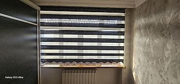 demir qapi seyf: Zebra tipli ela veziyyetde perde, 2 lidi, gunes ucun, dekor, zinciri — 2