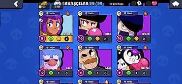Sağlamlıq və gözəllik: İki hesab bir yerdə satılır Brawl stars və Clash Royale — 8