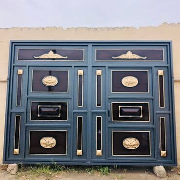 köhne darvazalar: Çerçive -8lik Şveller,Profil 40/40 qalın,List-2.5.Antipas ve Lak — 3