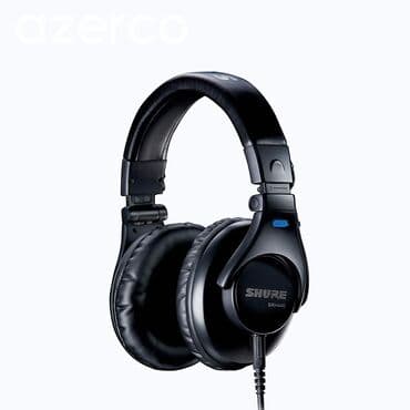 qulaqlıqlar: Yeni Simli Qulaqcıqlar, Shure, rəng - Qara — 1