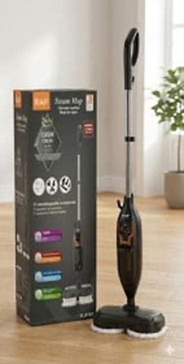 su butulkasi: RAF Buxarlı Mop – Buxar svabrası R.8781 - Güc: 1300W - Su çəni: 550 — 7