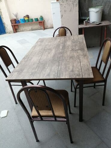 iler: 110manatdan başlayır. Kafe və cayxana ücün əlverişlidir stol stul — 2