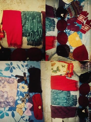 Qadın geyimləri və aksesuarları dəsti - Çantalar: şəkillərdəki