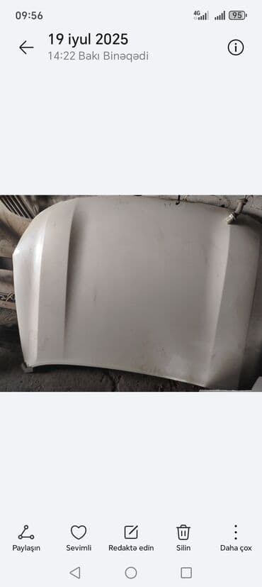 Мототранспорт: Məhsul: Avtomobil kapotu Toyota landgruser on kapot zavadskoy balaca — 1