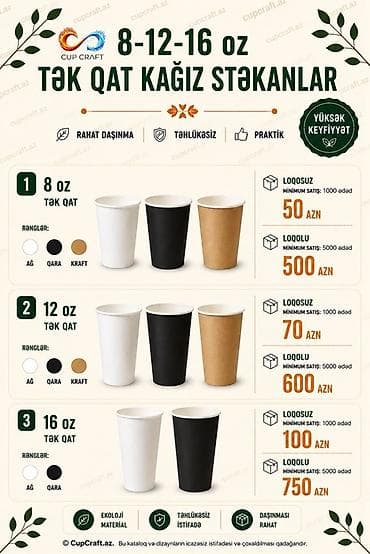 nerj qab: Soyuq içkilər, fast-food, kafe, tədbir və takeaway servisi üçün — 4