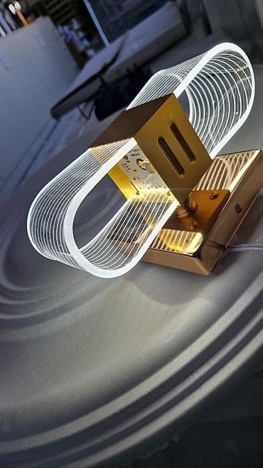 divar ici dus: Müasir LED dekorativ bra-lar (divar lampaları) - Dizaynlar: dalğalı — 8