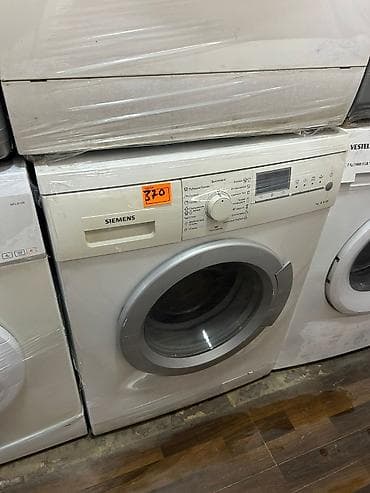 Paltaryuyan maşınlar: Paltaryuyan maşın Siemens, 7 kq, Avtomat, Qurutmasız, Kredit yoxdur — 1