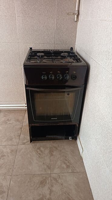 Ət çəkən maşınlar: Qaz sobası Ayrıca dayanan, 4 gözlü — 1