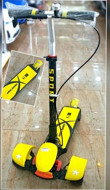 2 cı el elektrikli scooter: Samakat, Scooter, Skuter,Samakat🛴 🔹Tormuzlu 🔹 Musiqili🎶 🔸️ Ölkə daxili — 1