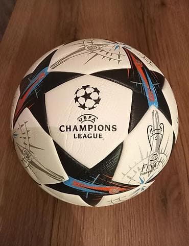 Мячи: UEFA Champions League temalı futbol topları Məhsul təsviri: - Rəsmi — 10