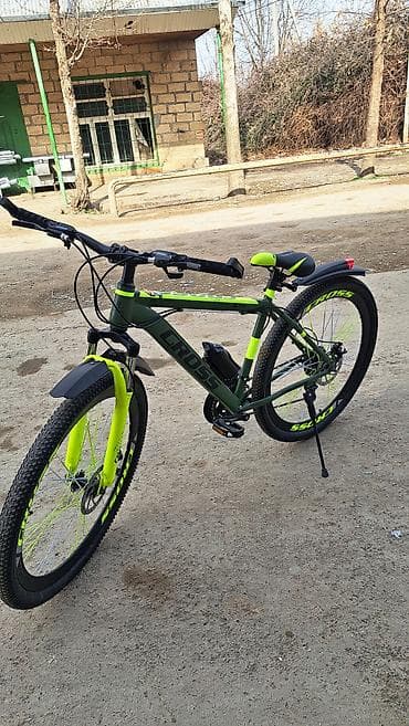 mini velosiped: Kross MTB velosiped - Rəng: zeytun-yaşıl/g neon vurğularla Skorus — 1