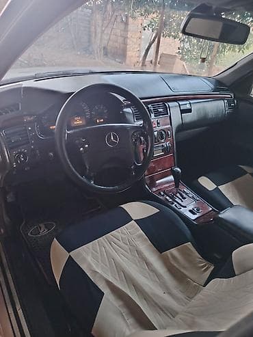 byd təkər: Mercedes-Benz E-Class W210 sedan - Kuzov: sedan, gümüşü rəng - — 5