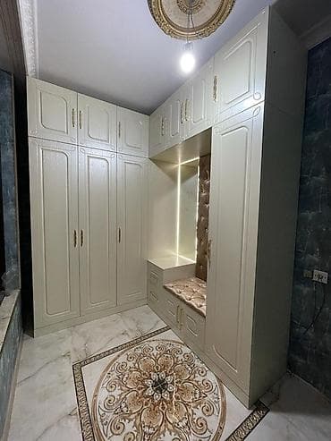 oturaca: Düz dolab, Mətbəx üçün, Paltar üçün, Kupe, Korpuslu, 3 qapılı — 4