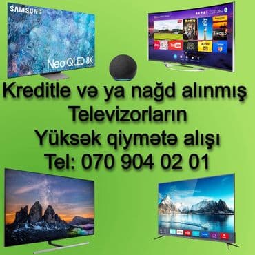 скупка нерабочих телевизоров: Televizorların yüksək qiymətə alışı. Yeni və az istifadə olunmuş yaxşı — 1