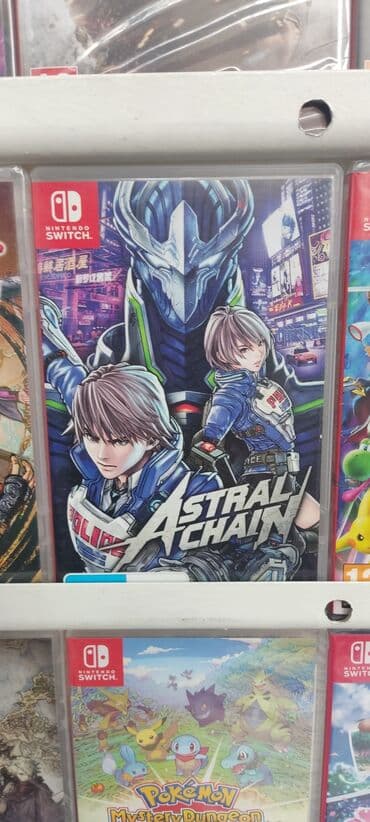poye sviç: Nintendo switch üçün astral chain oyun diski. Tam original — 1