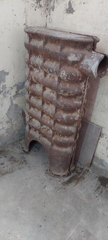 Samovarlar: CEYRAN PECI Döküm soba (odun/kömürlə işləyən) - Material: qalın — 1