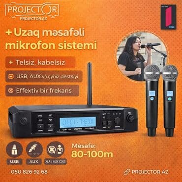 Yeni Radio Mikrofon Ödənişli çatdırılma