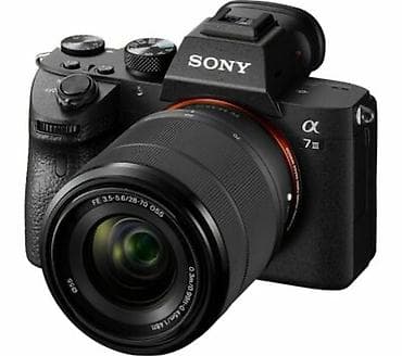 Sony α7 III (A7 III) Full-Frame güzgüsüz fotoaparat + FE 28–70mm