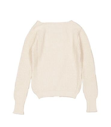 Uşaq ayaqqabıları: 4-10 yasha var Jacquemus uwag kardiqanı — krem/ağ rəngdə, qalın rib — 2