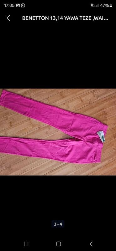 Сарафаны: Benetton uşaq/yeniyetmə şalvarları - Brend: United Colors of Benetton — 2