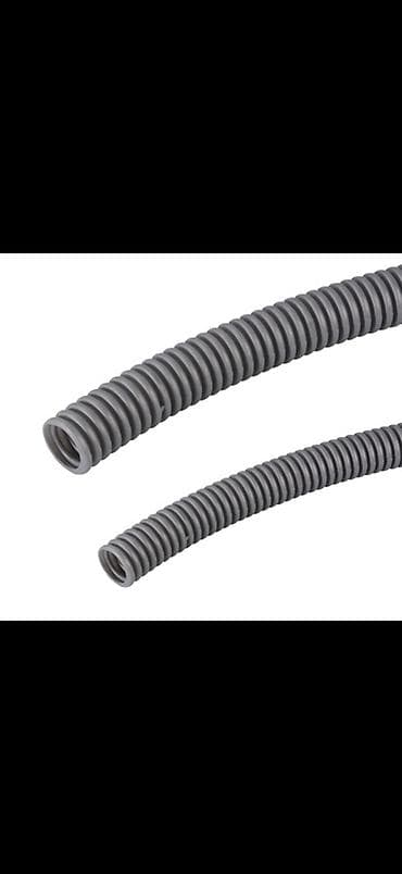 Türkiyə istehsalı yanğına davamlı və ya sadə elektrik kabel boruları!