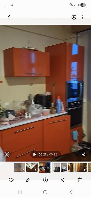 Qonaq otağı və dəhliz üçün mebel dəsti - Material: tünd qəhvəyi