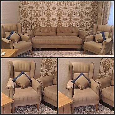 antik divan: Divan, 2 kreslo — 1