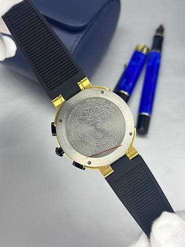 Yeni, Qol saatı, Versace, rəng - Qara — 3
