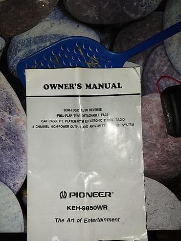 Pioneer 9850 təmiz pakofka işlənməyib mebelni reng kasetlə tam təzədi