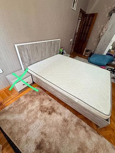 karaca əhmədli: Taxt 180 Azn. Ideal veziyyetde. Matras var. Baza yoxdur. Olchu — 1