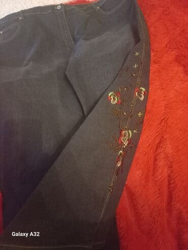 12 yasli qiz geyimleri: Kid's jeans trousers, Qız üçün, 12 - 14 yaş — 2