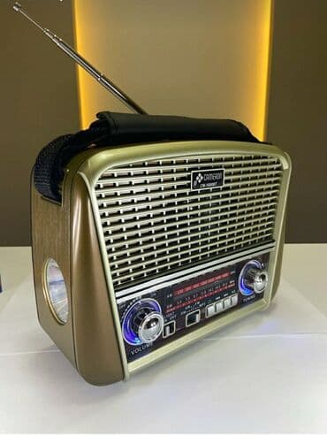 fləşkart qiymətləri: Nostalji görünüşlü səs gücləndirici Fm radio Bluetooth USB flashkart — 6