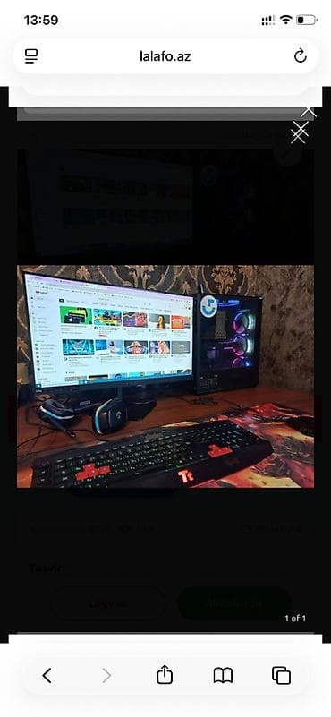 BARTERDE VAR İPHONE PS Manitor : Hp Omen X25F G-Sync Nvidia AMD Radeon