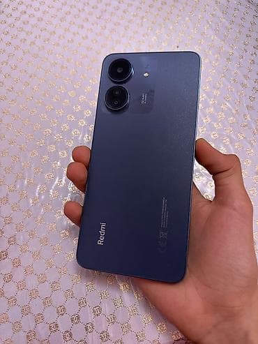 telefon alfon: Redmi 13C, 256 GB, rəng - Gümüşü, Sensor, Barmaq izi, İki sim kartlı — 2
