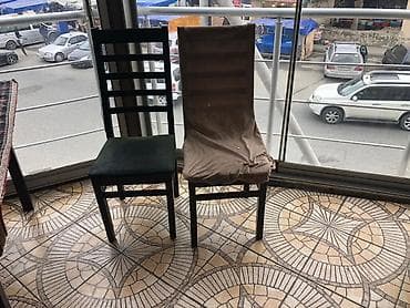 stulların satışı: Stullar ilə, Dördbucaq masa, 4 nəfər — 1