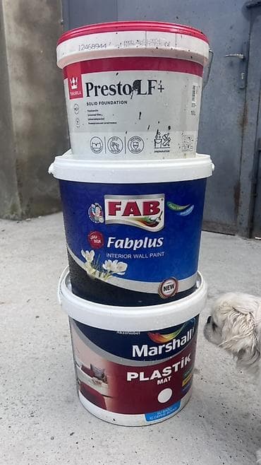 emulsiyalar: İç işlər üçün, Silikat Emulsiya, FAB, 25 kq, rəng - Ağ — 1