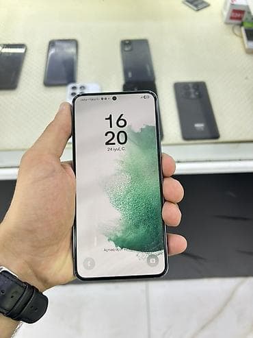 samsung watch 1: Samsung Galaxy S22, 128 GB, rəng - Göy, Simsiz şarj — 5