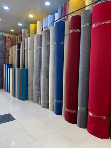 Quru inşaat materialları: Məhsul: Xalça və xalçaörtüyü rulonları - Geniş seçim: monoxrom — 1